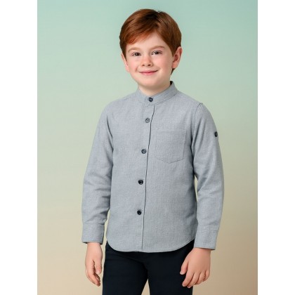 قميص ولادي لون سكني