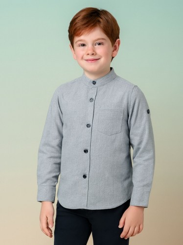 قميص ولادي لون سكني