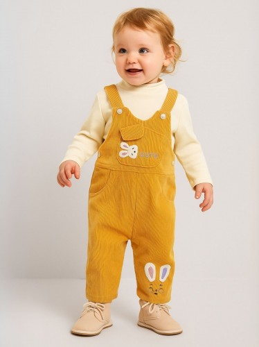 أفرهول + بلوزة لون كموني