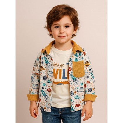 قميص + تيشيرت