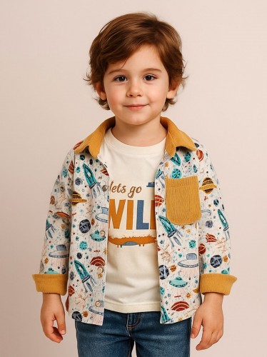 قميص + تيشيرت