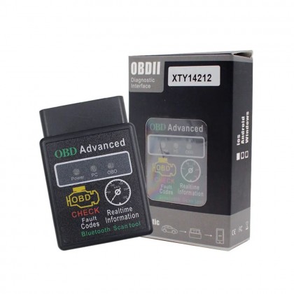 فاحص كمبيوتر سيارة OBD HH بلوتوث متوافق مع كل الانظمة