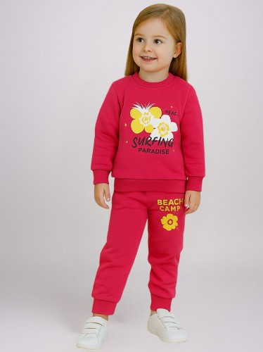 قميص بناتي لون فوشي 