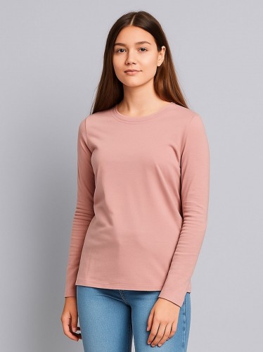 بلوزة ستاتية لون زهري