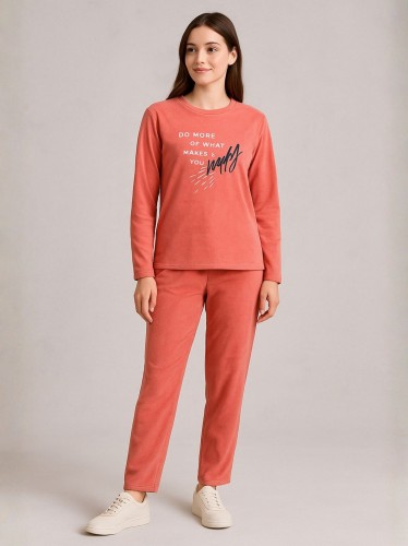 بيجامه ستاتي شتوي لون زهري