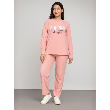 بيجامه ستاتي شتوي لون زهري