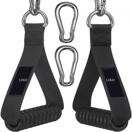 مقابض تمارين متعددة الاستخدام (Cable Handles / Resistance Band Handles) تُستخدم في أجهزة الجيم أو مع الأربطة المقاومة