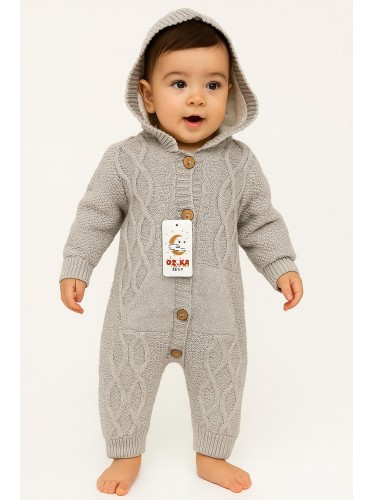 أفرهول صوف للأطفال لون سكني