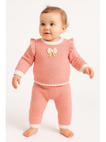 طقم صوف لون بصلي