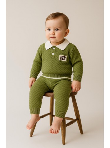 ولادي صوف لون أخضر