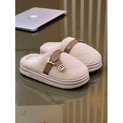 سليبر شتوي ستاتي لون بيج