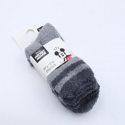 زوج جرابين بيتي شتوي سكني DISNEY- MICKEY MOUSE نمرة36-41