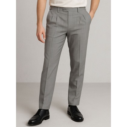 بنطال رجالي لون رمادي