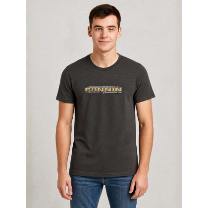 بلوزة رجالية نص كم لون رمادي