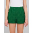 شورت ستاتي قصير لون أخضر