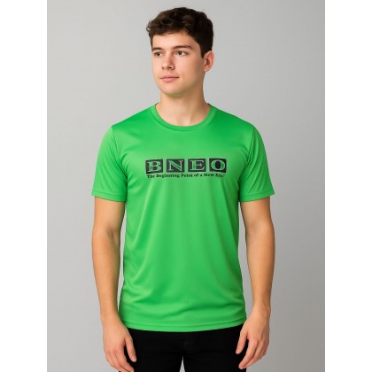 بلوزة رجالية نص كم لون أخضر