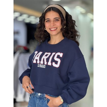 هودي ستاتي شتوي لون كحلي