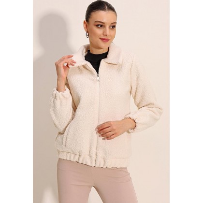 جاكيت ستاتي شتوي لون بني