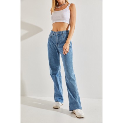 بنطلون جينز ستاتي رجل عريضة