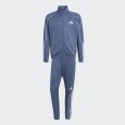 adidas Mens' Stadium 3-Stripes Track Suit - Blue
