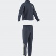 adidas Mens' Stadium 3-Stripes Track Suit - Blue