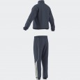 adidas Mens' Stadium 3-Stripes Track Suit - Blue