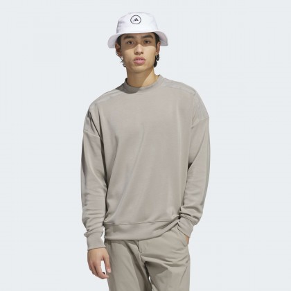 adidas Mens' Beyond Modal Pullover Shirt - Beige