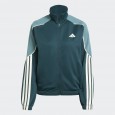 adidas Womens' Stadium 3-Stripes Track Suit - Aurora Ivy