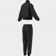 adidas Womens' Essentials Feel Cozy Track Suit - Black