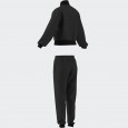 adidas Womens' Essentials Feel Cozy Track Suit - Black
