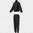 adidas Womens' Essentials Feel Cozy Track Suit - Black