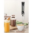 wireless electric whisk black - خفاقة كهربائية لاسلكية 2 في 1 - 100 كيلو واط مع عمود خفق قابل للفصل لون أسود