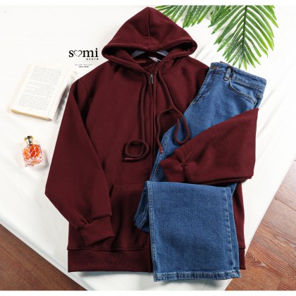 جاكيت للصبايا لون خمري شتوية من Sami Boutiqe