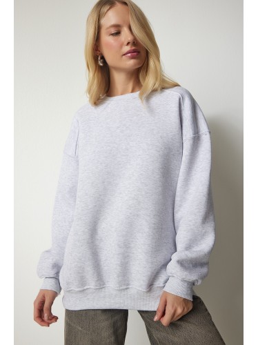 بلوز شتوي سادة باللون السكني