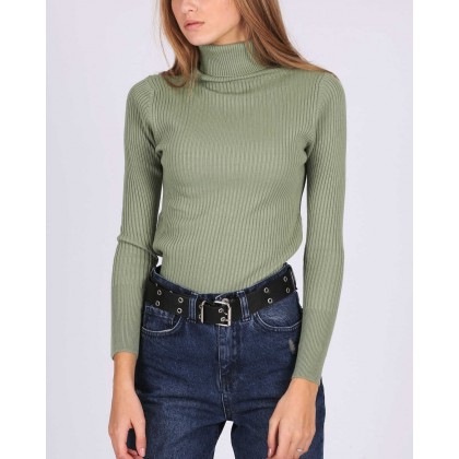 بلوز شتوي هاينيك باللون الاخضر الفاتح