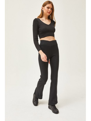 بنطلون شتوية باللون الاسود