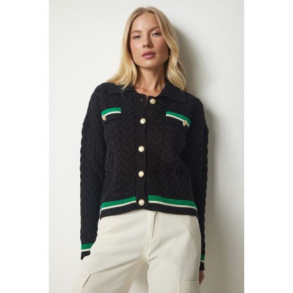 جرزة باللون بالاسود والاخضر