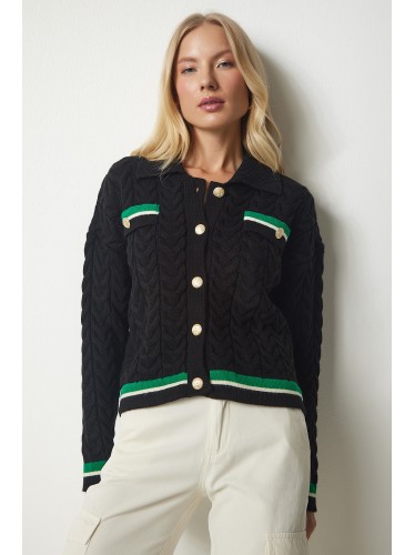 جرزة باللون بالاسود والاخضر