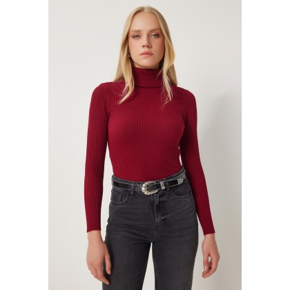 بلوز هانيك شتوي لون احمر