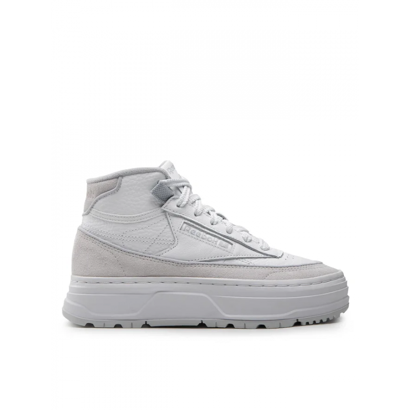 أحذية رياضية نسائي — Reebok Unisex' Club C Geo Mid Shoes- White