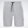 Reebok Mens' Workout Ready Shorts- Silver