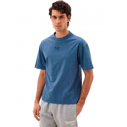Reebok Men's Ri Washed T-Shirt - Blue