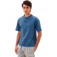 Reebok Men's Ri Washed T-Shirt - Blue