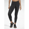 Reebok Women's Knit FITNESS HR Tight- Black