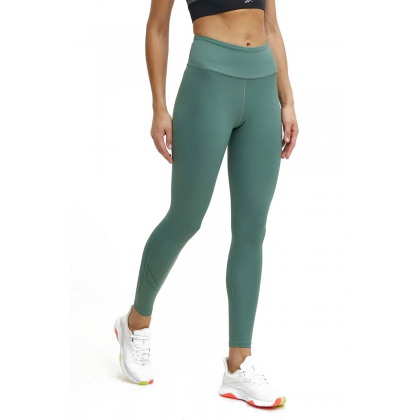 Reebok Women's Lux Bold Graphic Tight- Green