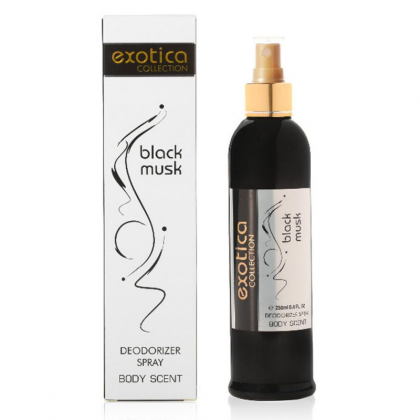 Black Musk Body Scent By Exotica Collection 250ML