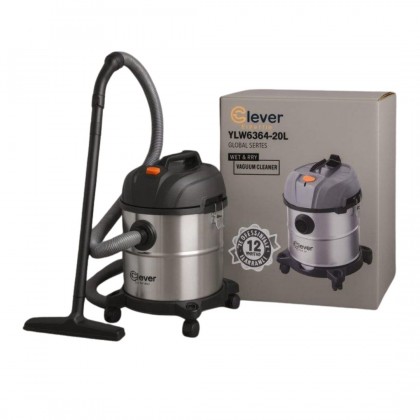 مكنسة برميل من كليفر سعة 20 لتر 1400 واط