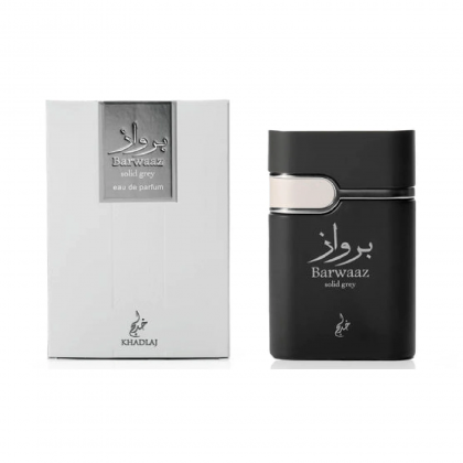 BARWAAZ SOLID GREY EDP SPRAY By khadlaj for Unisex 100 ML