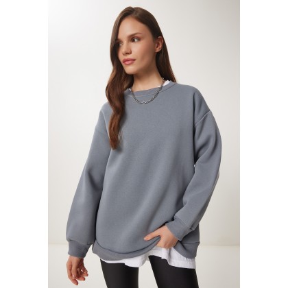 هودي ستاتي شتوي لون سكني سادة