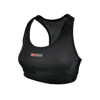 Reebok Women Lux Bold Racer Bra- Black